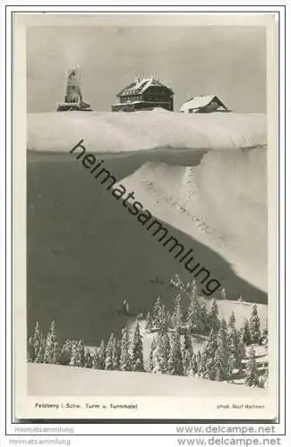 Feldberg - Turm und Turmhotel - Foto-AK