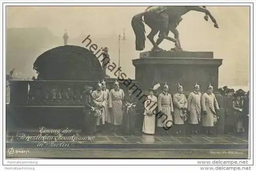 HerzogErnst August von Braunschweig - Einzug der prinzlichen Brautpaares in Berlin