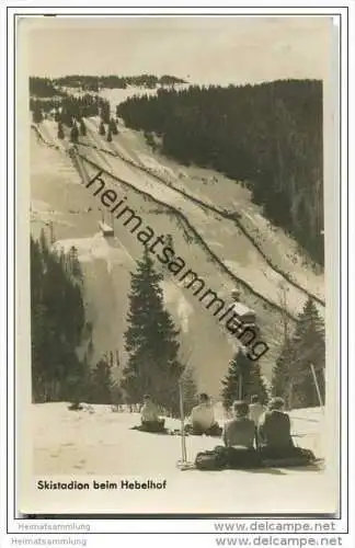 Feldberg - Skistadion beim Hebelhof - Foto-AK