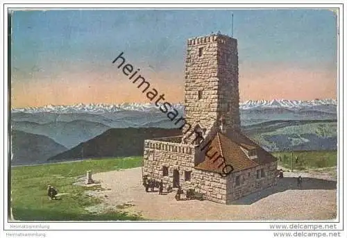 Feldberg - Feldbergturm - Alpenpanorama