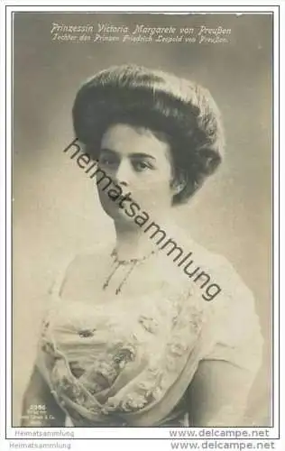 Prinzessin Victoria Margarete von Preussen - Tochter des Prinzen Friedrich Leopold von Preussen