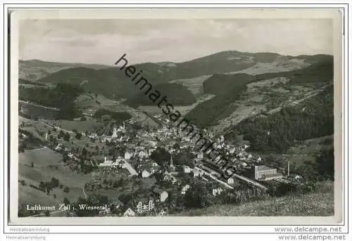 Zell im Wiesental - Foto-AK