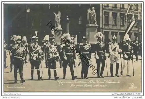 Preussen - Regierungs-Jubiläums-Feier Kaiser Wilhelm II. - Die grosse Parole-Ausgabe