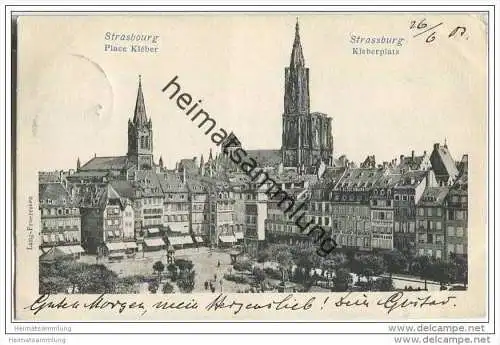 Strasbourg - Strassburg - Kleberplatz - Place Kleber