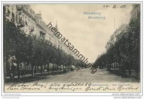 Strasbourg - Strassburg - Vogesenstrasse - Rue des Vosges