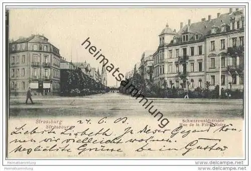 Strasbourg - Strassburg - Schwarzwaldstrasse - Rue de la Foret Noire