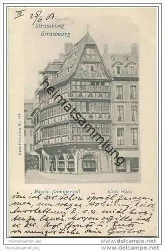 Strasbourg - Strassburg - Maison Kammerzell