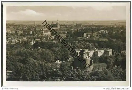 Brandenburg/Havel - Teilansicht - Foto-AK