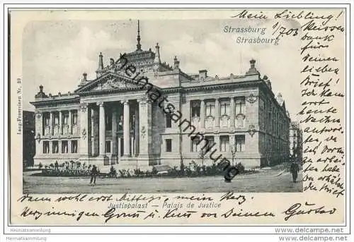 Strasbourg - Strassburg - Justizpalast - Palais de Justice