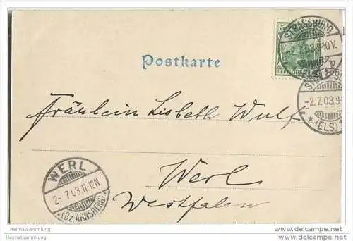 Strasbourg - Strassburg - Brantplatz - Place Brant