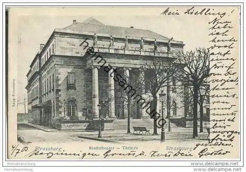 Strasbourg - Strassburg - Theater