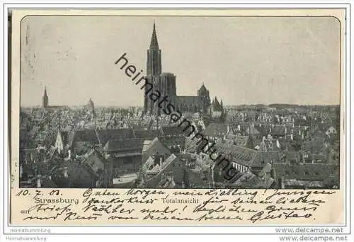 Strasbourg - Strassburg - Totalansicht