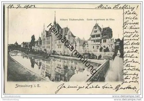 Strasbourg - Strassburg - Höhere Töchterschule - Ecole superieure de filles