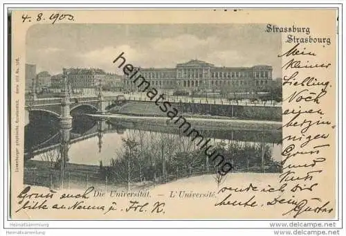 Strasbourg - Strassburg - Universität - L'Universite