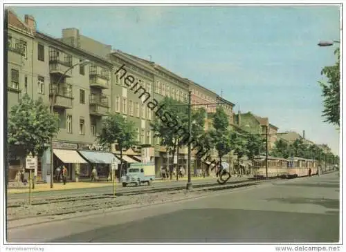 Berlin - Weissensee - Klement-Gottwald-Allee - Straßenbahn