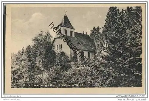 Bärenburg - Kirchlein im Walde