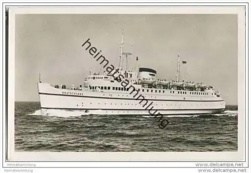 Fährschiff Deutschland - Foto-AK
