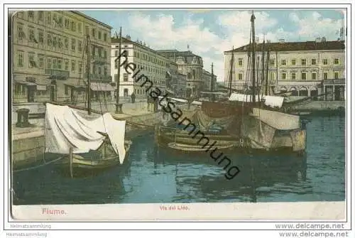 Fiume - Via del Lido