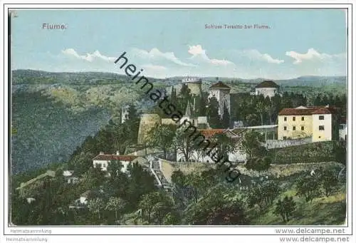 Fiume - Schloss Tersatto bei Fiume