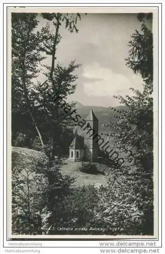 Chiesa S. Caterina presso 39010 Avelengo - Foto-AK 1925
