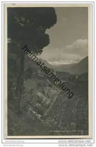 Bozen - Bolzano St. Magdalena - Rosengarten - Foto-AK 1925