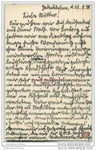 Haderslev - Vor Frue Kirke set fra Proestegade