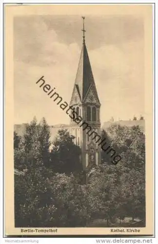 Berlin - Tempelhof - Kathol. Kirche