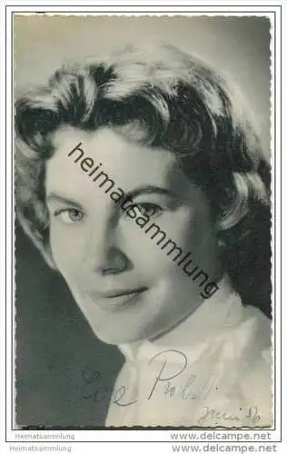 Eva Probst - Original-Autogramm