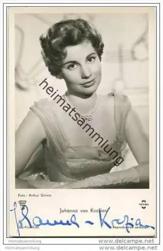 Johanna von Koczian - in Viktor und Viktoria - Original-Autogramm