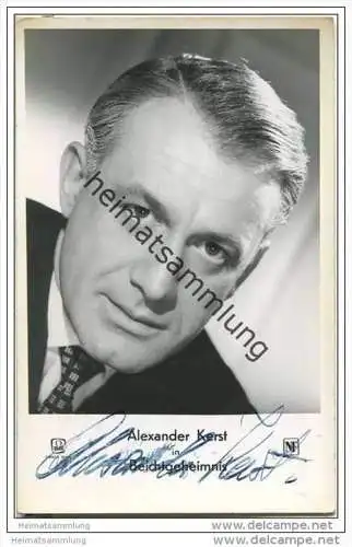 Alexander Kerst - in Beichtgeheimnis - Original-Autogramm