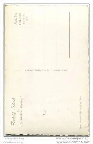 Rudolf Schock - in der fröhliche Sänger - Original-Autogramm mit Widmung