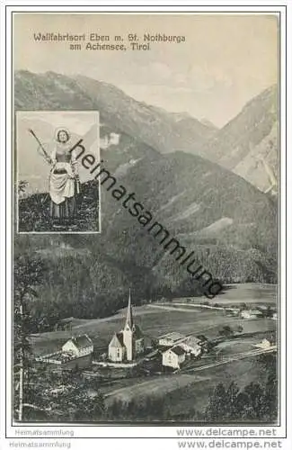 Wallfahrtsort Eben mit St. Nothburga am Achensee