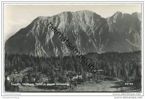 Tauplitz - Hollhaus - Grimming - Foto-AK 50er Jahre