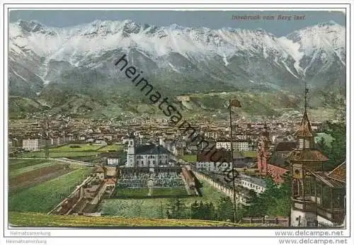 Innsbruck vom Berg Isel ca. 1910