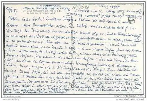 Enzklösterle - Foto-AK