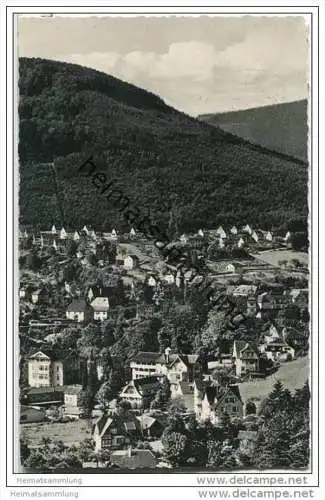 Herrenalb - Blick vom Falkenstein - Foto-AK