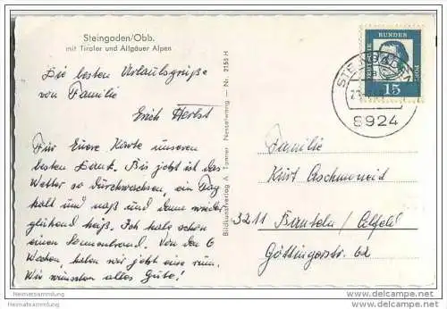 Steingaden - Foto-AK