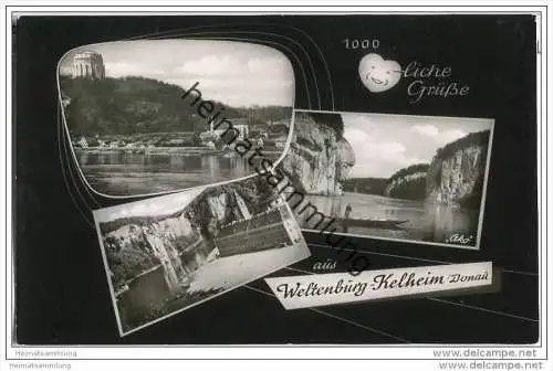 Kelheim - Weltenburg - Foto-AK