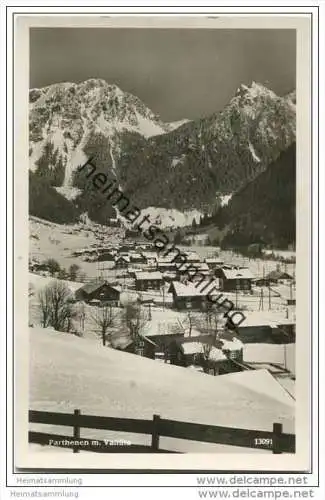 Parthenen mit Vallüla - Foto-AK