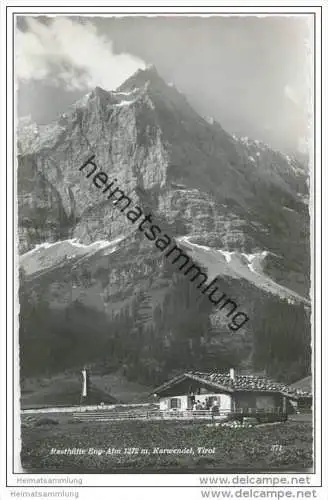 Eng-Alm - Karwendel - Foto-AK 50er Jahre