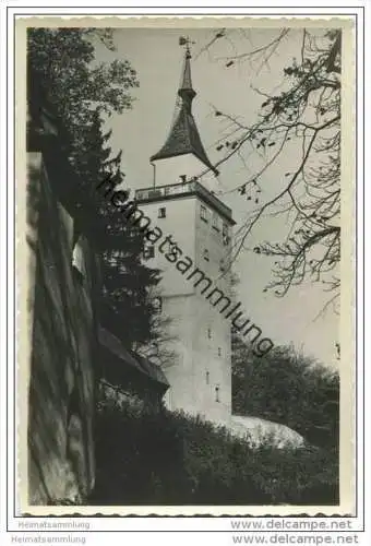 Biberach an der Riss - Tour des Suédois Gigelturm - Foto-AK Grossformat