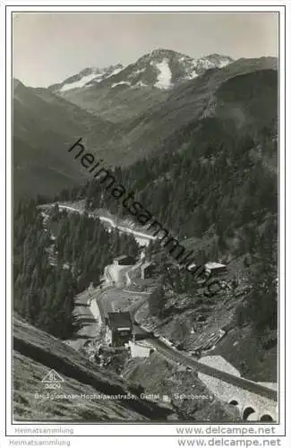 Grossglockner - Hochalpenstrasse - Guttal - Schobereck - Foto-AK