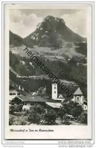 Oberaudorf - Brünnstein - Foto-AK