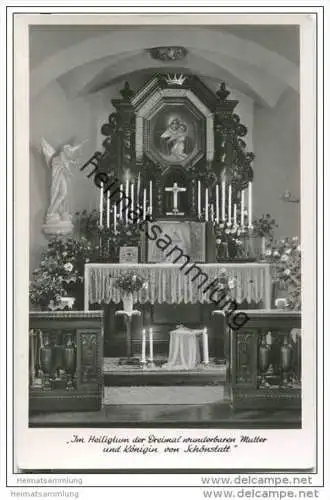 Vallendar - Schönstatt - Im Heiligtum der Dreimal wunderbaren Mutter und Königin - Foto-AK