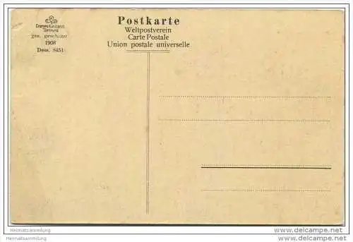 Heidelberg - Kornmarkt und Schloss 1908