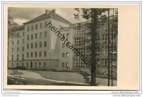 Bad Berka - Liegehalle und Krankenblock D - Nordseite - Foto-AK 1957