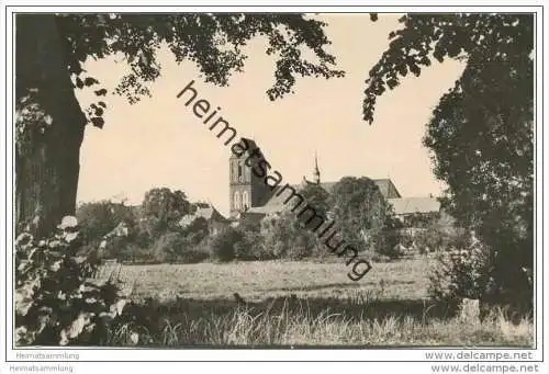 Güstrow - An der Schanze - Foto-AK 1961