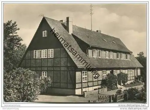 Plau - Erholungsheim E. Fränkel - Foto-AK Grossformat 1960