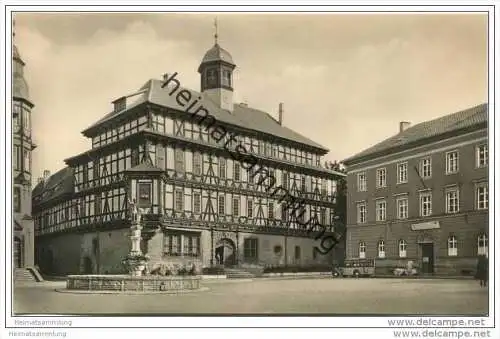 Vacha - Rathaus - Foto-AK 1960