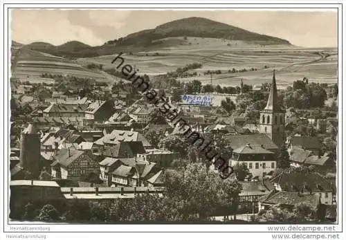 Vacha - Blick zum Ulsterberg - Foto-AK 1961